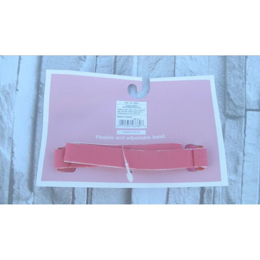 NEW by CIRCO, CHILDREN'S SUNLASSES(1PAIR) COLOR WATERMELON, 100% UV PROTECTION,